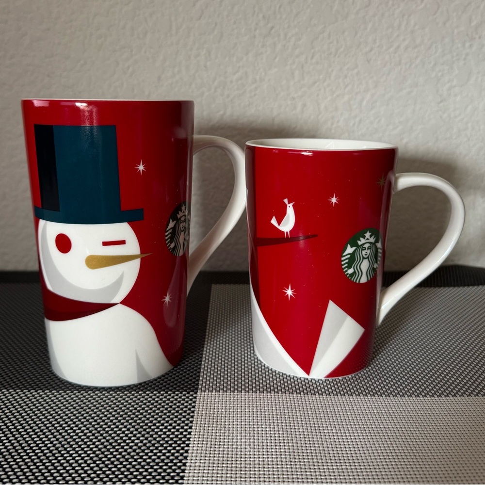 Starbucks 2011 Holiday Mugs